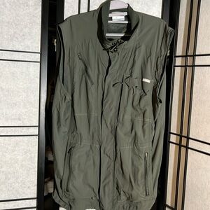 Colombia utility vest - army green